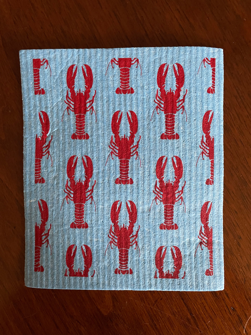 Lobster Swedish Dishcloth