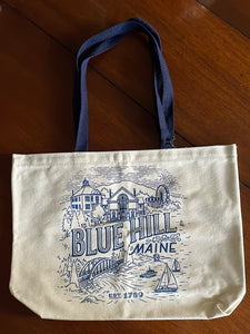 Blue Hill Tote Bag