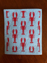 Load image into Gallery viewer, Lobster Swedish Dishcloth
