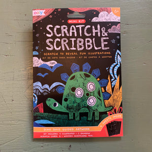 Scratch & Scribble Mini Kits by OOLY
