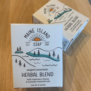 Maine Island Soap, 4oz Bars