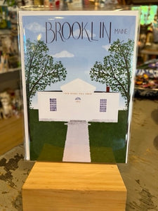 Local Landmark Cards from Mainely Illustrations